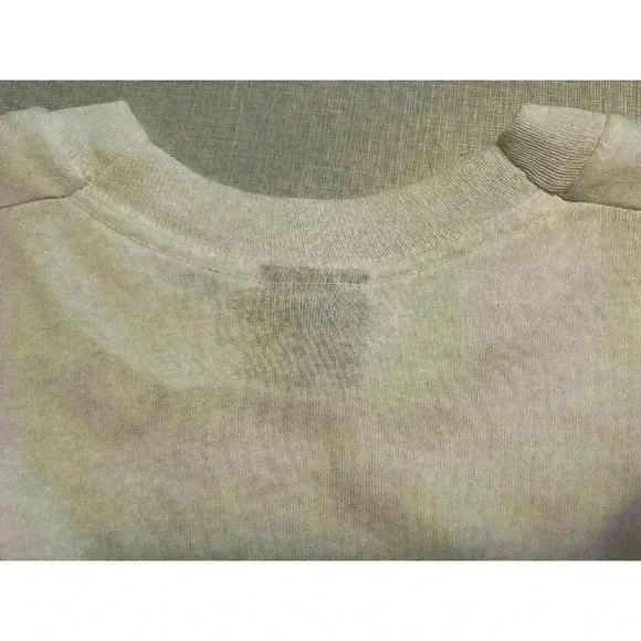 Vintage 1989 White Las Vegas Beach Life Palm Trees Graphic Single Stitch USA XL - Picture 9 of 11